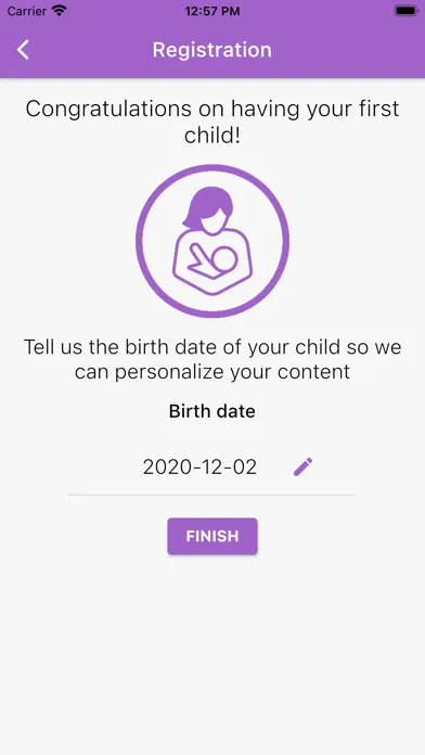 Zero Mothers Die App (ZMD App) スクリーンショット