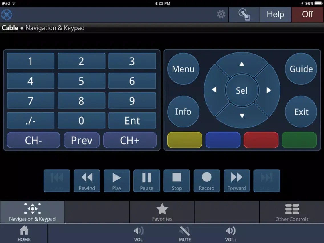 Скриншоты HomeSet iPad 