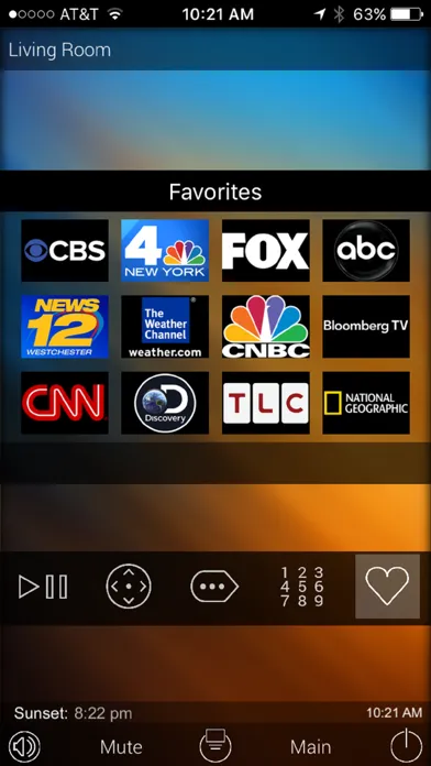 URC Mobile 2.0 Screenshots