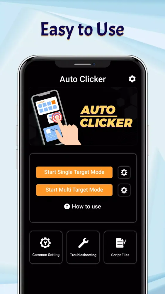 Tangkapan skrin Auto Click - Automatic Tapping