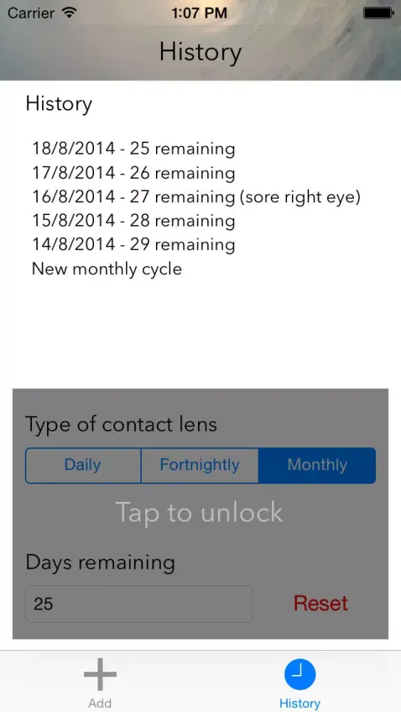 تصاویر Contact Lens Tracker!