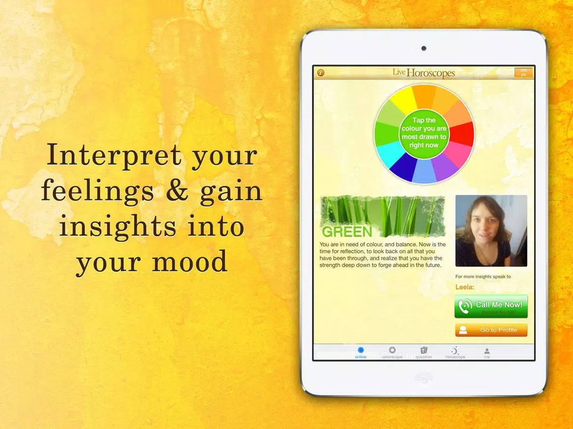 Horoscopes Live: Daily star signs, tarot readings iPad  Screenshots