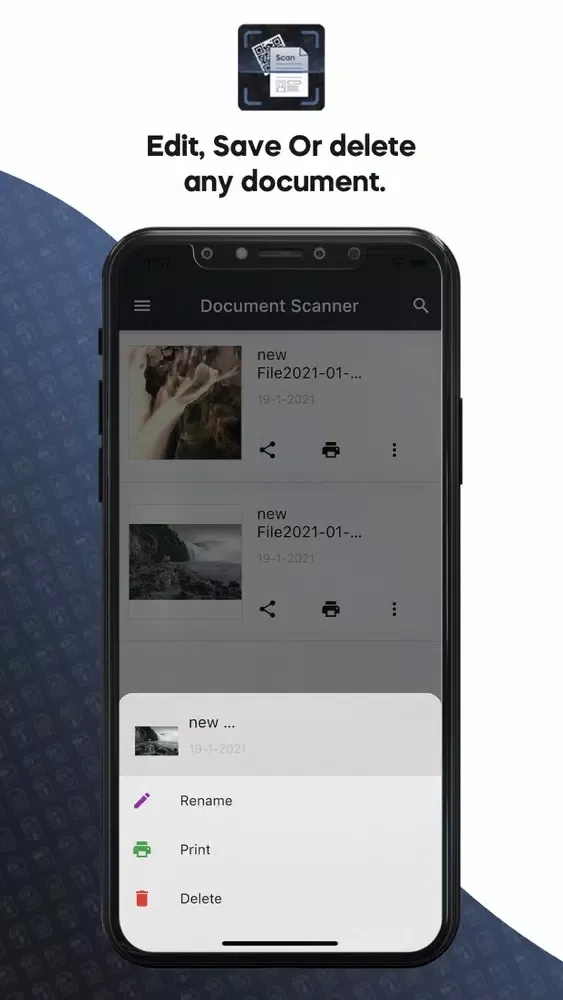 Tangkapan layar Document Scan & PDF Creator