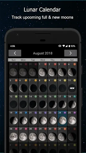 Tangkapan layar Phases of the Moon