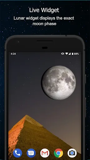 Captures d'écran de Phases of the Moon Pro