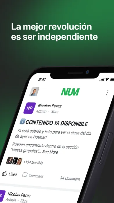 Ảnh chụp màn hình của Carreras NUM