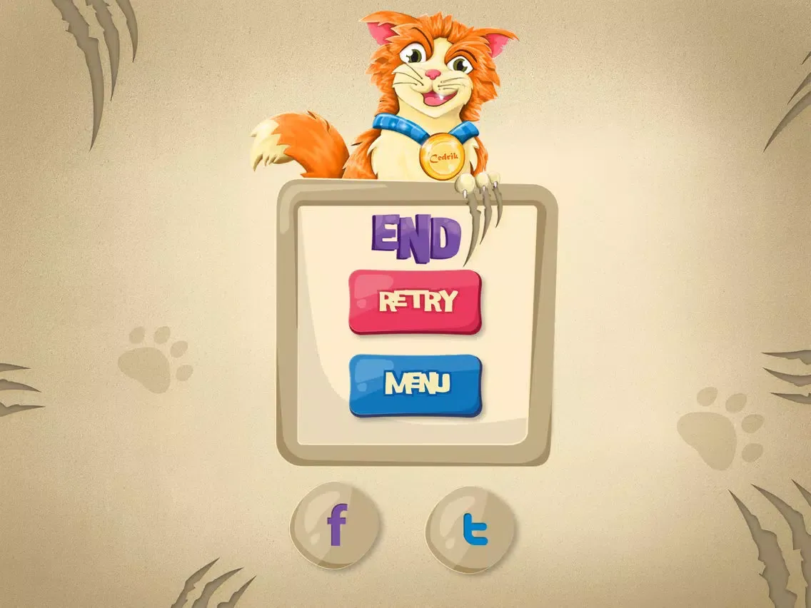 Ảnh chụp màn hình của Kitty Champion - Game for Cats iPad 