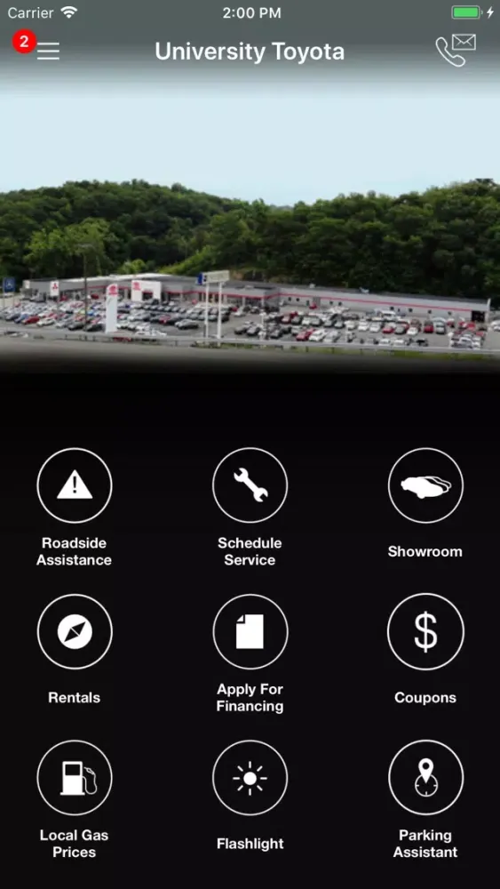 Capturas de pantalla de University Toyota DealerApp