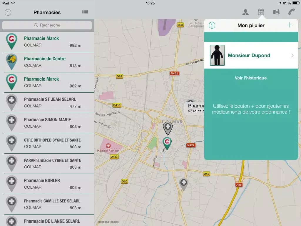 Votre Suivi Santé iPad  স্ক্রিনশট