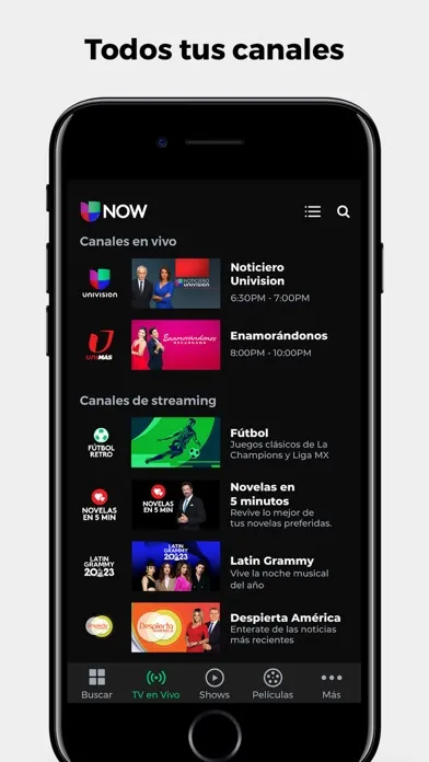 Univision Now应用截图