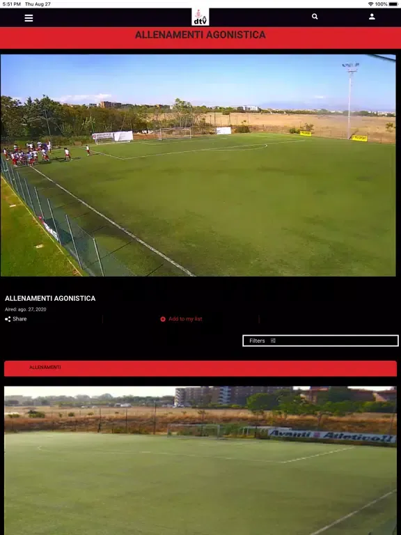 Captures d'écran de Diamonds TV iPad 
