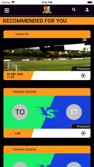Alloa Athletic TV スクリーンショット