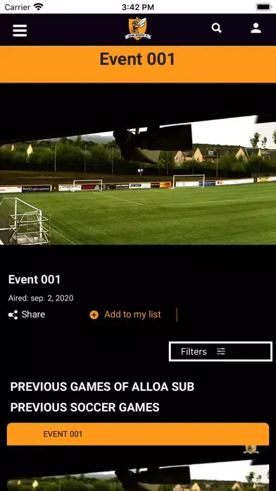 Alloa Athletic TV スクリーンショット