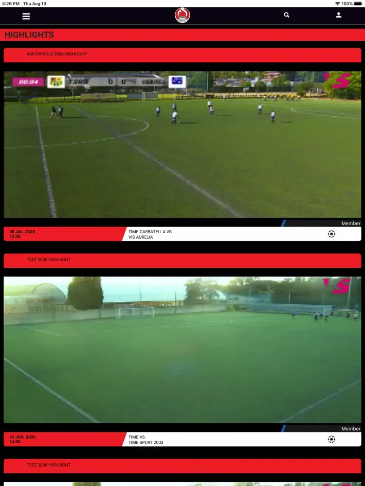 Clyde FC Live iPad 應用截圖