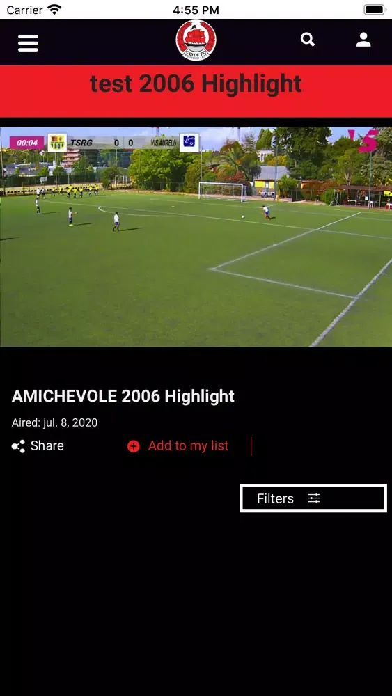 Clyde FC Live應用截圖