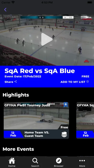 Screenshot di Ponds Hockey Rink Cam