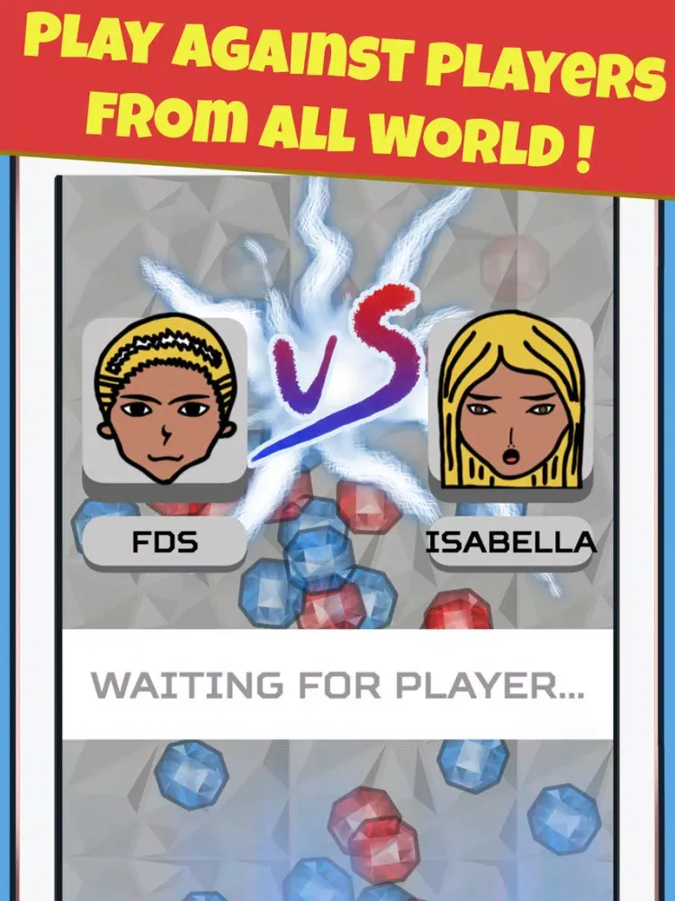 Capturas de tela do 4 GEMS - four in a row iPad 