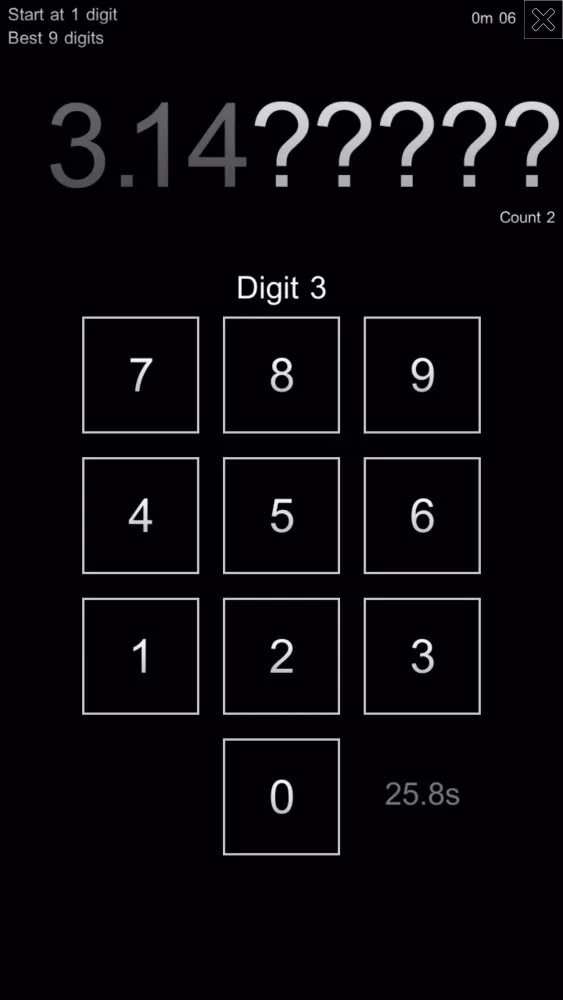 Memorize Pi Digits Screenshots