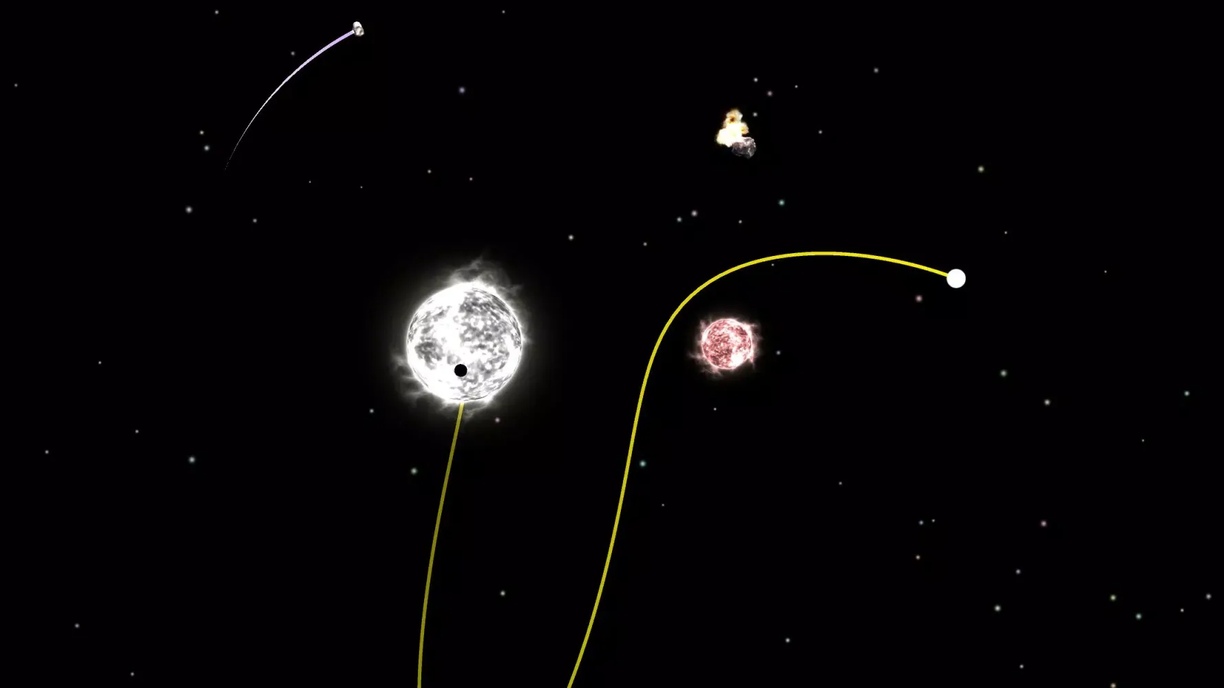Planet Gravity - Newton's law Screenshots