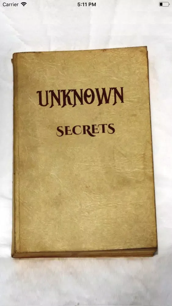 ภาพหน้าจอของ Unknown Secrets