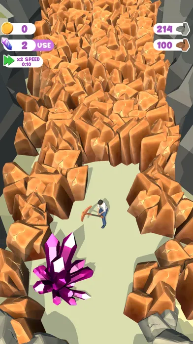 Tangkapan layar Master Miner