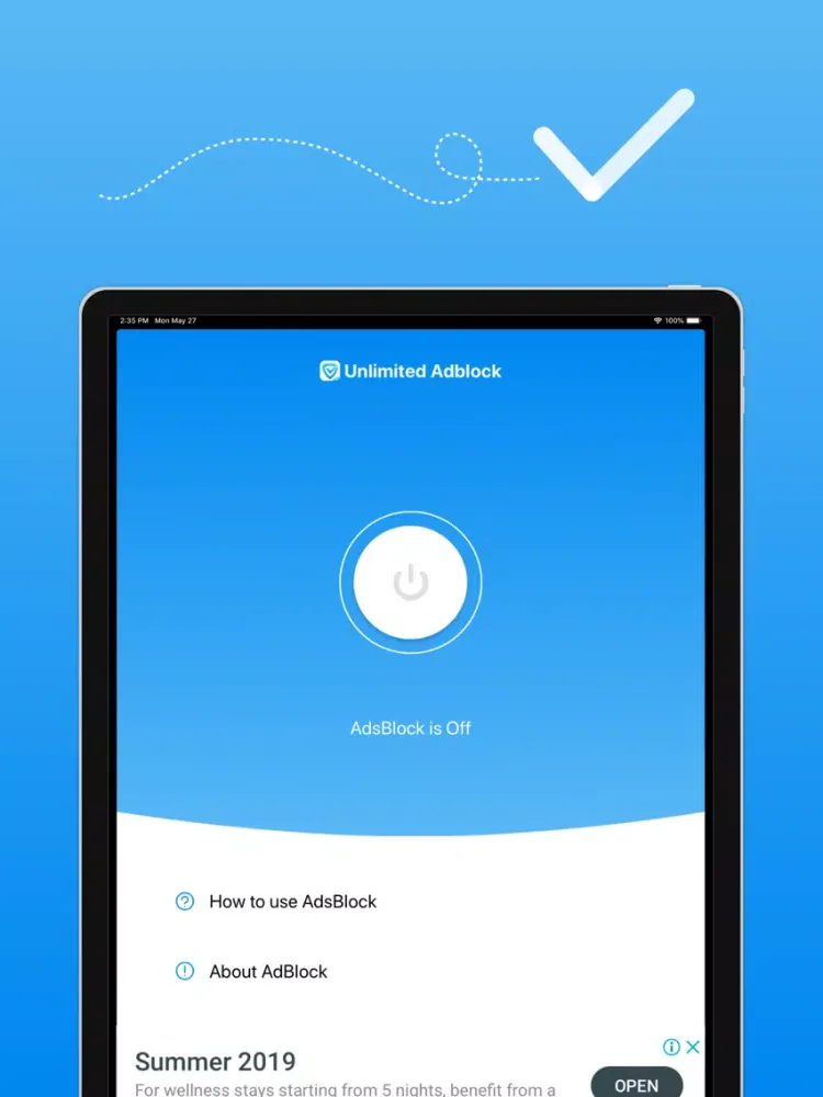 天行·Unlimited Green 极速Adblock iPad  Screenshots