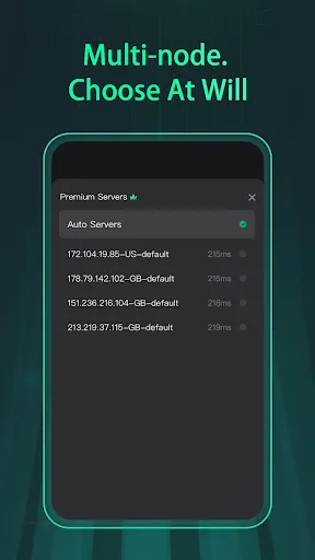 Capturas de tela do iTop Vpn