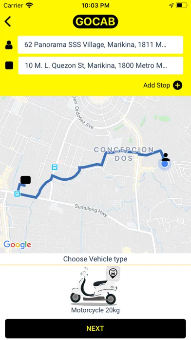 GoCab Shipper سکرین شاٹس