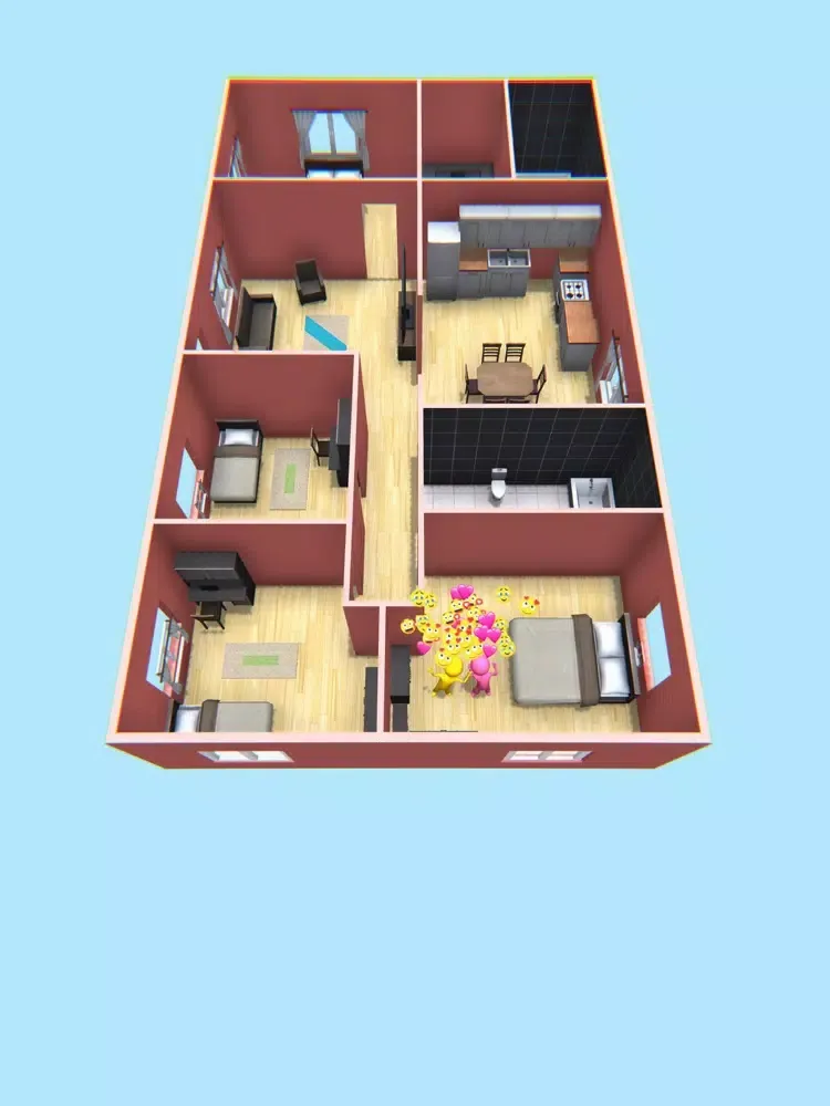 Fix & Flip 3D iPad  स्क्रीनशॉट