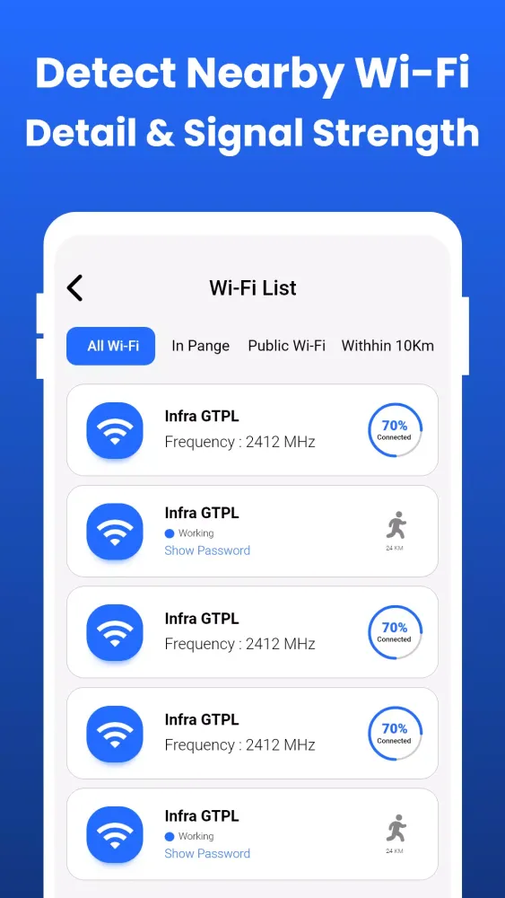 Wifi Password Show: Master Key Screenshots