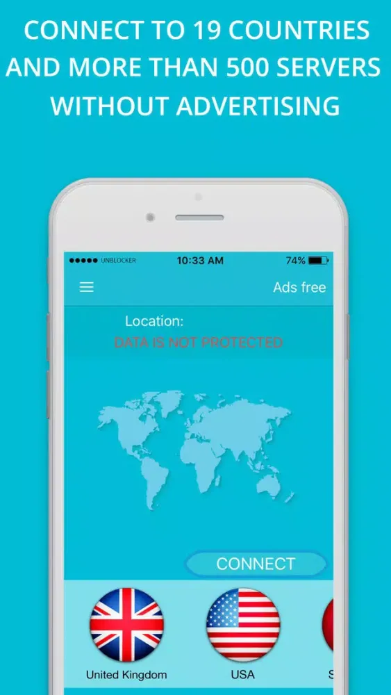 Captures d'écran de Vpn Unblocker