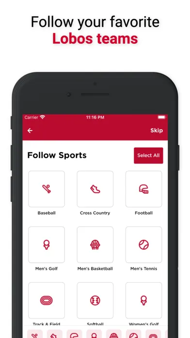 Official New Mexico Lobos应用截图