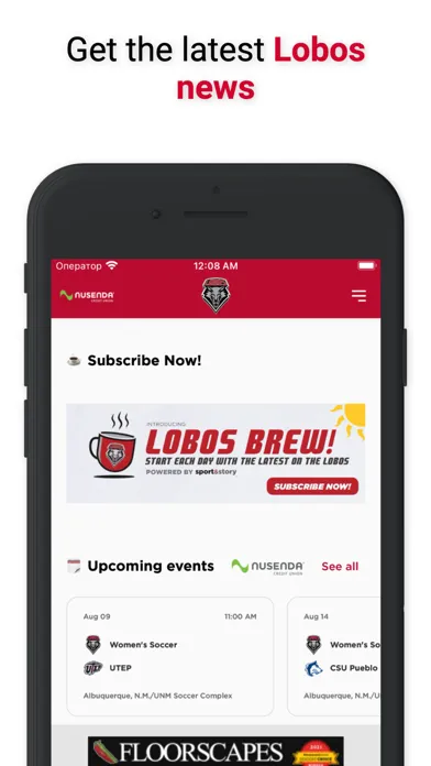 Official New Mexico Lobos应用截图