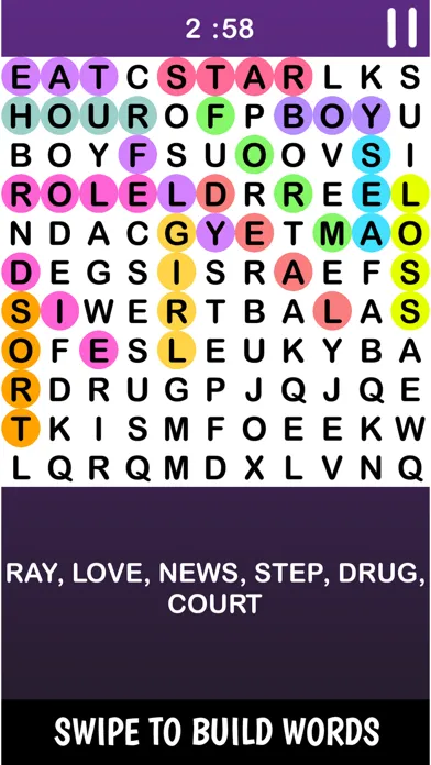 Capturas de pantalla de Infinte Crossword Puzzle Game