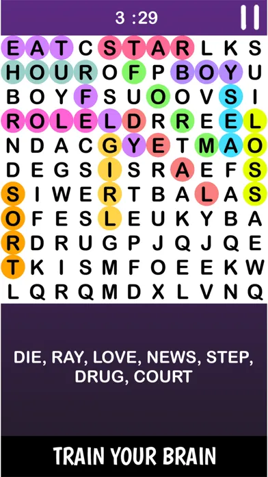Capturas de pantalla de Infinte Crossword Puzzle Game
