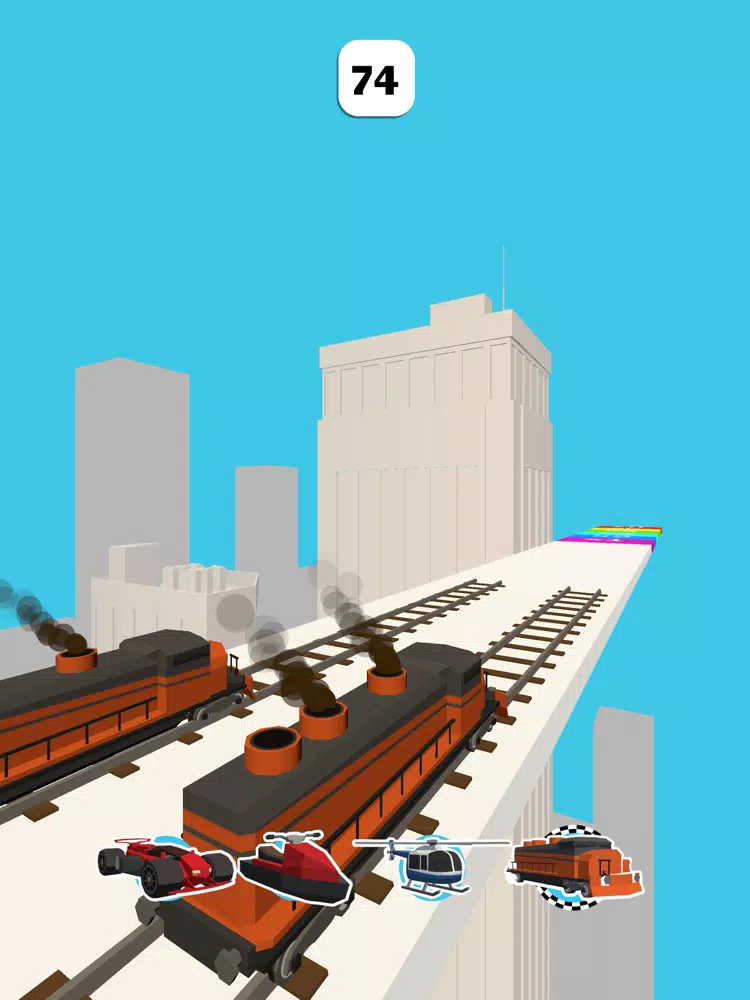 ภาพหน้าจอของ Vehicle Transform Race 3D iPad 