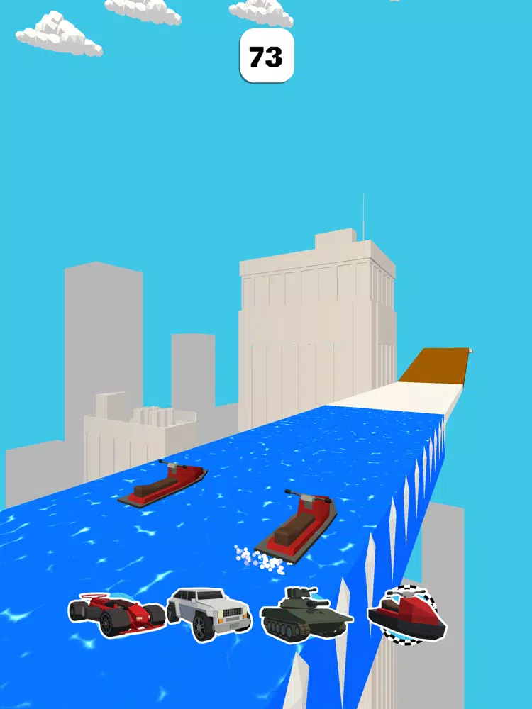 ภาพหน้าจอของ Vehicle Transform Race 3D iPad 