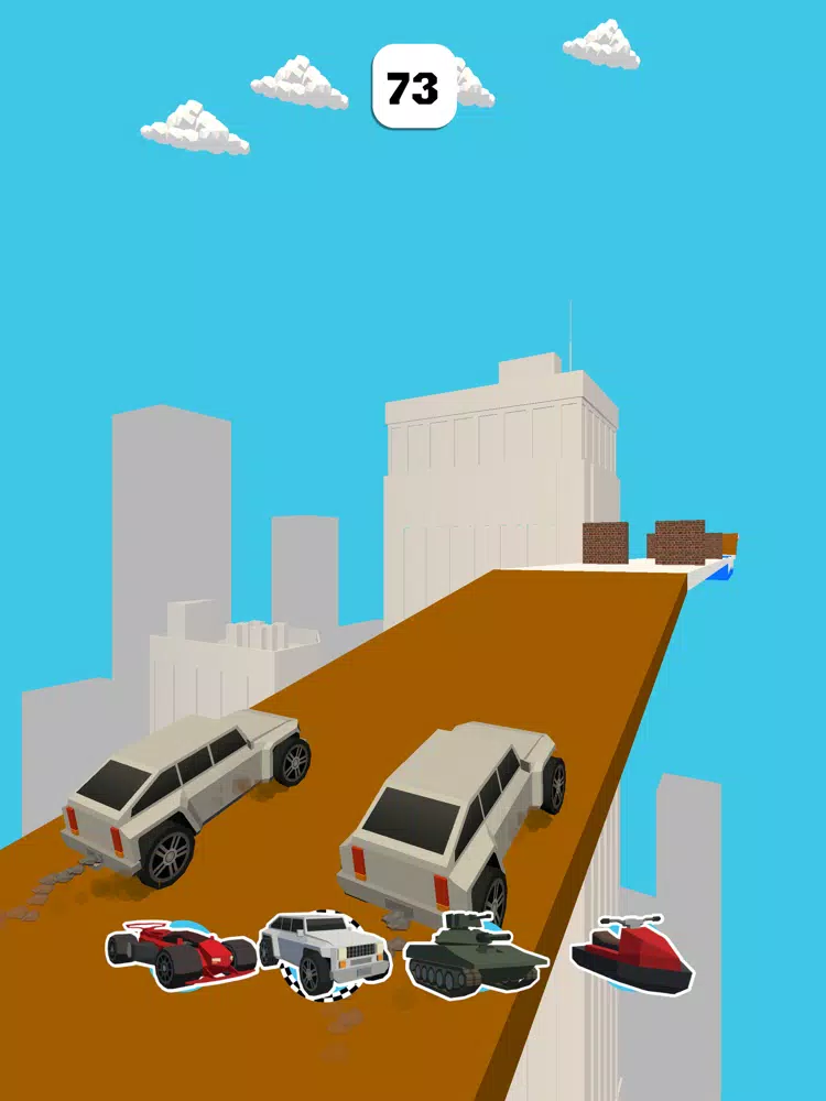 ภาพหน้าจอของ Vehicle Transform Race 3D iPad 