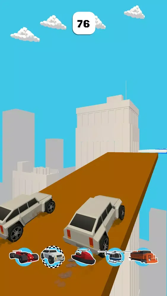 Screenshot di Vehicle Transform Race 3D
