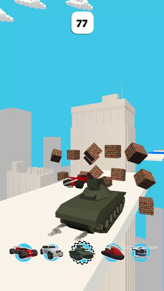 Screenshot di Vehicle Transform Race 3D