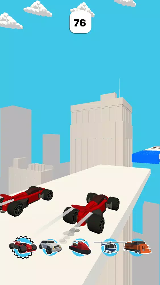 ภาพหน้าจอของ Vehicle Transform Race 3D
