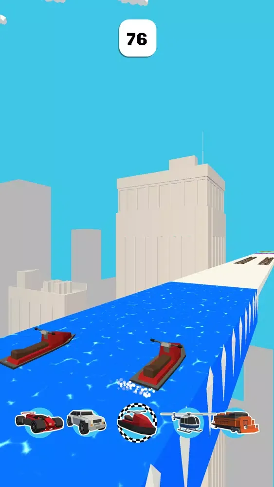 Screenshot di Vehicle Transform Race 3D