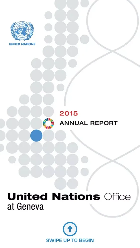 Zrzuty ekranu 2015 UNOG Annual Report
