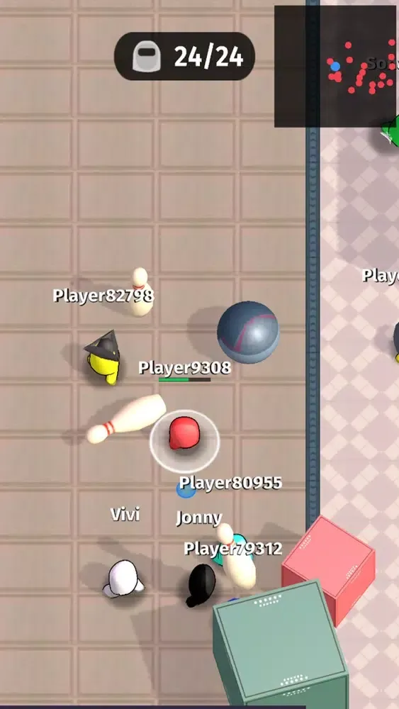 Captures d'écran de Sausage Man battle royale