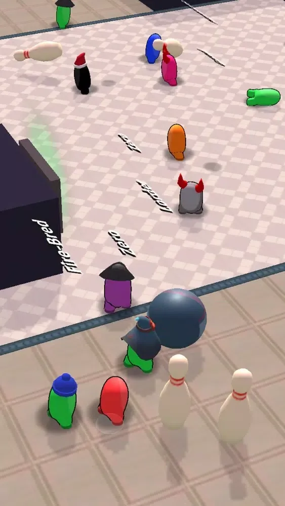Captures d'écran de Sausage Man battle royale
