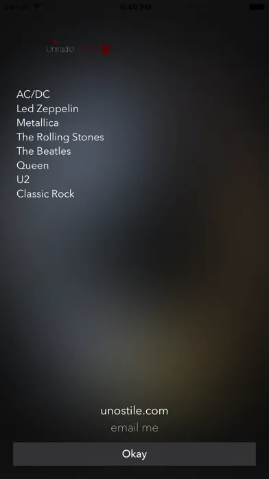 UniRadio Screenshots