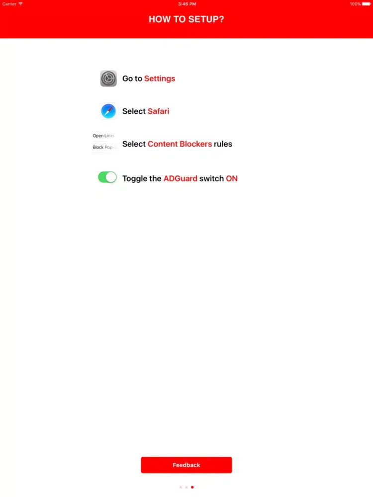 AD Guard - Block Ads iPad 应用截图