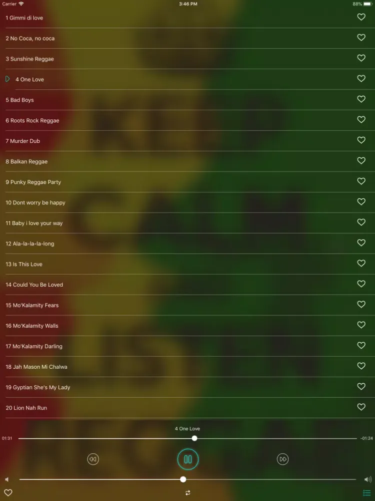 Capturas de tela do Keep Calm Player iPad 