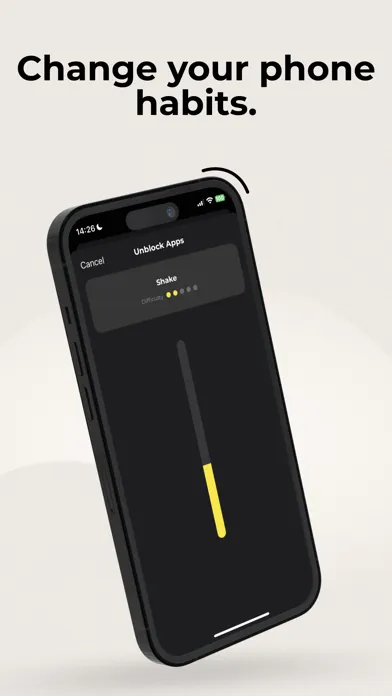 Capturas de tela do Unpluq: Reduce Screen Time