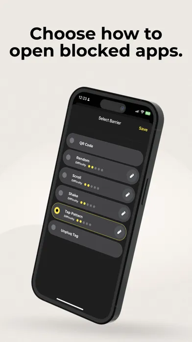 Capturas de tela do Unpluq: Reduce Screen Time
